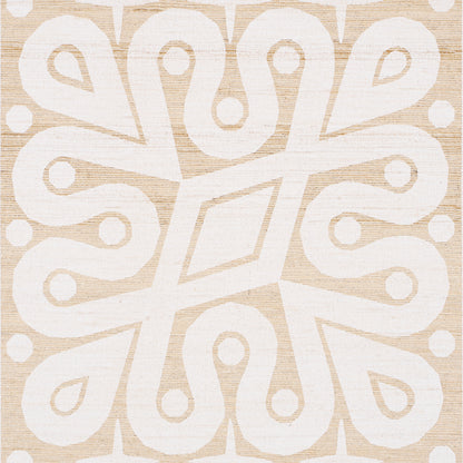 SCHUMACHER  CELERIE KEMBLE BORNEO SILK SILKS & SATIN SILKS & SATIN WHITE   - 181471