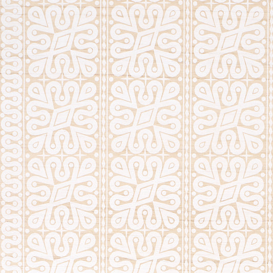 SCHUMACHER  CELERIE KEMBLE BORNEO SILK SILKS & SATIN SILKS & SATIN WHITE   - 181471