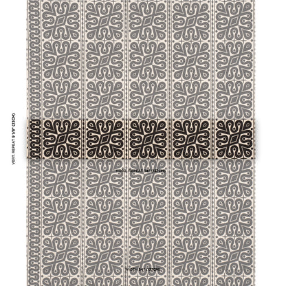 SCHUMACHER  CELERIE KEMBLE BORNEO SILK SILKS & SATIN SILKS & SATIN BLACK   - 181472