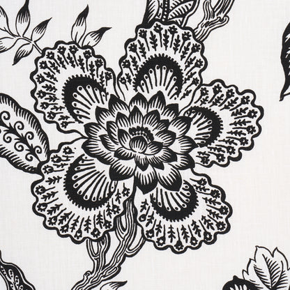 SCHUMACHER  CELERIE KEMBLE HOTHOUSE FLOWERS SILHOUETTE PRINTS PRINTS BLACK , WHITE   - 181482