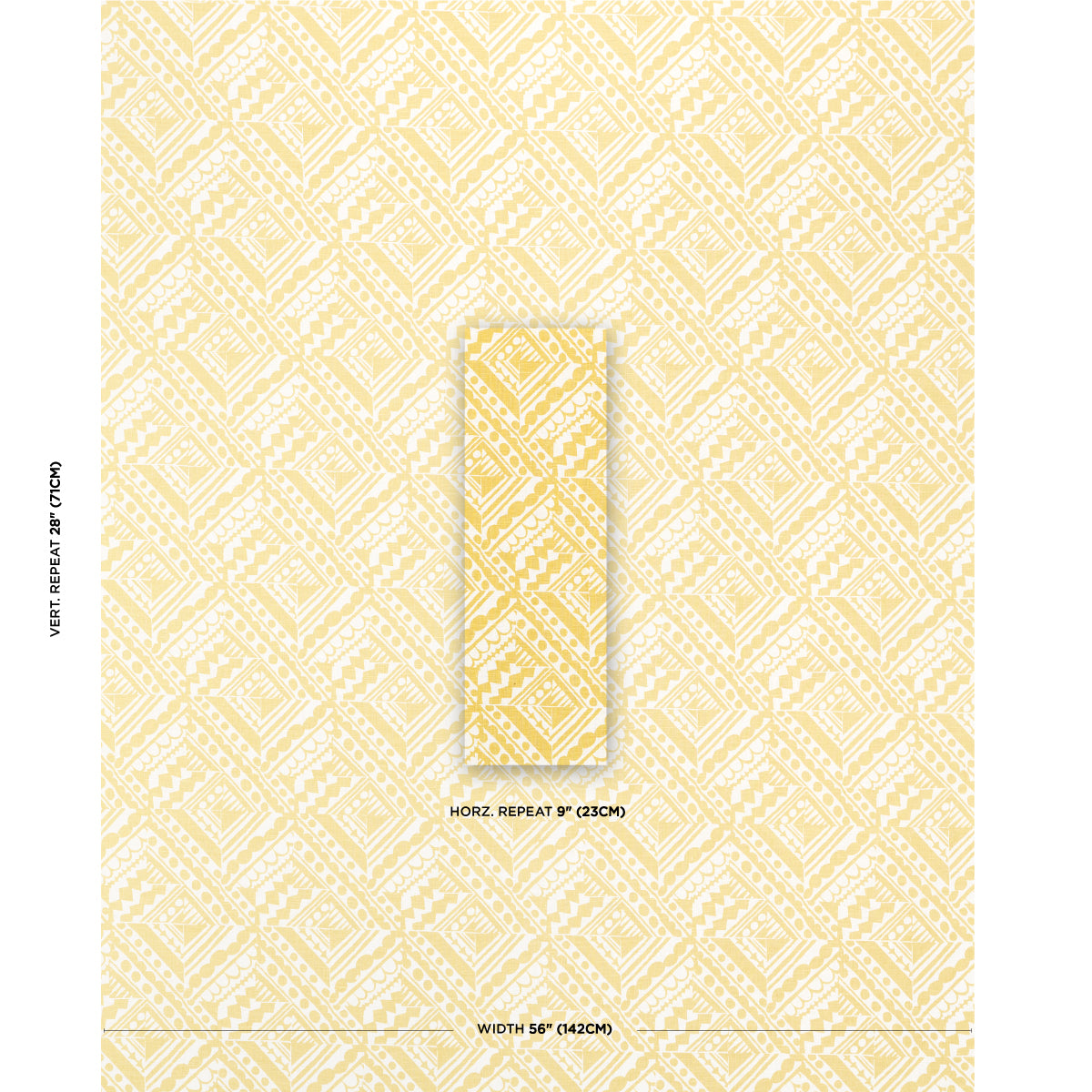 SCHUMACHER  DRUSUS TABOR TOPSY TURVY PRINTS PRINTS CITRON   - 181490