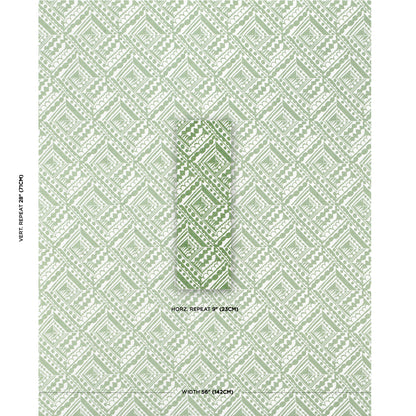 SCHUMACHER  DRUSUS TABOR TOPSY TURVY PRINTS PRINTS GREEN   - 181491