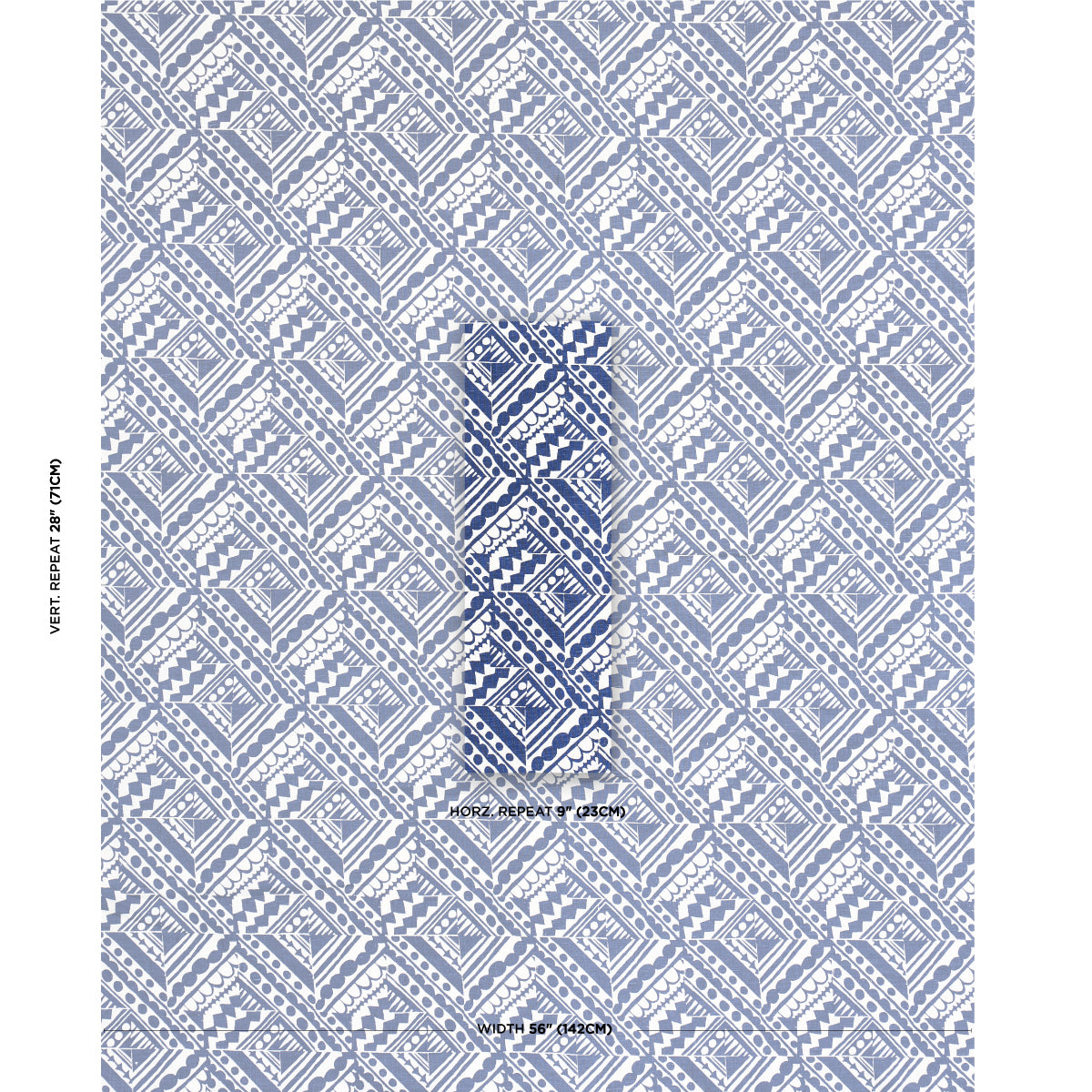 SCHUMACHER  DRUSUS TABOR TOPSY TURVY PRINTS PRINTS NAVY   - 181492