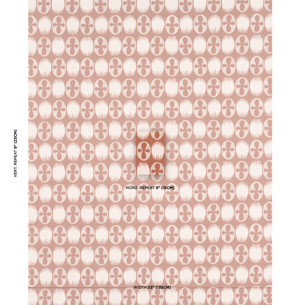 SCHUMACHER  DRUSUS TABOR LUNARIA   Blush On Terracotta   - 181511