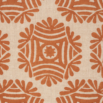 SCHUMACHER  DRUSUS TABOR GILDED STAR BLOCK PRINT PRINTS PRINTS CINNAMON   - 181540