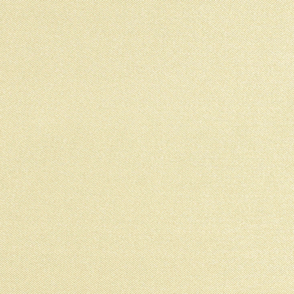 Ivory satin drapery fabric with a smooth finish.