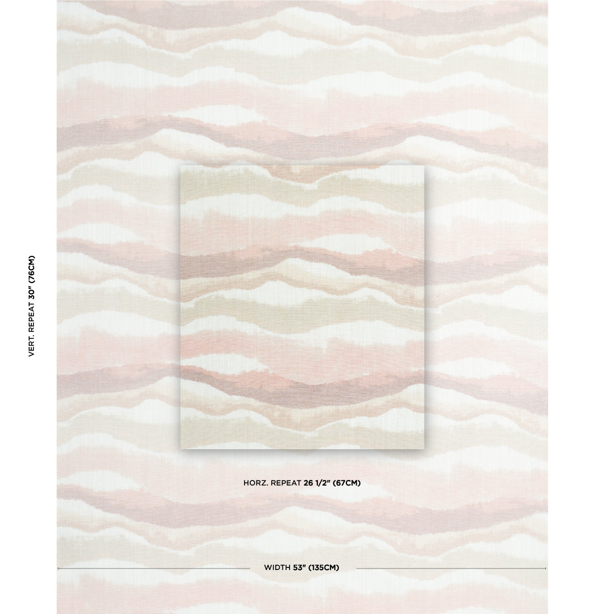 SCHUMACHER  EARTH AND SKY CHANDLER WARP PRINT PRINTS PRINTS SIENNA   - 181620