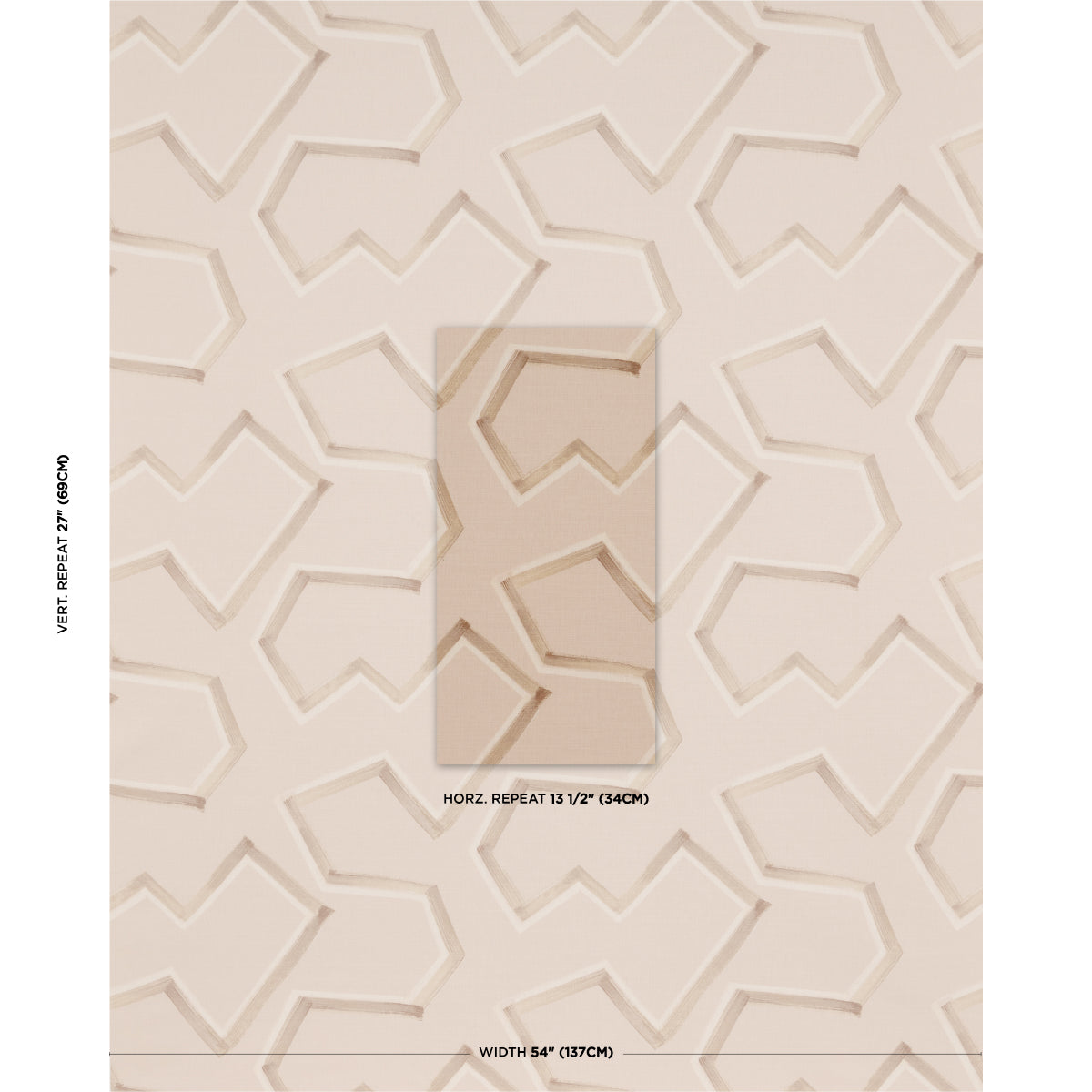 SCHUMACHER  MESA ENZO PRINT PRINTS PRINTS SIENNA   - 181630