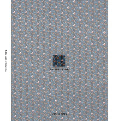 SCHUMACHER FABRIC  LE MAX LA RUE STRIPE   MIDNIGHT   - 181700