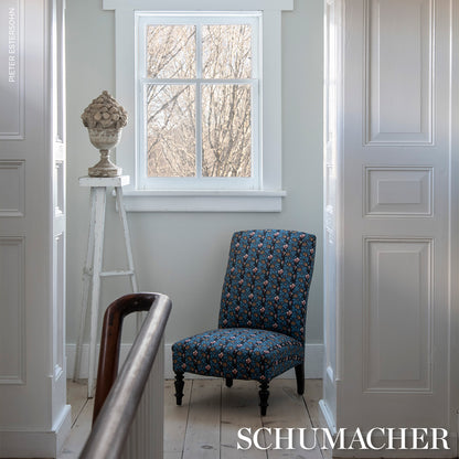 SCHUMACHER FABRIC  LE MAX LA RUE STRIPE   MIDNIGHT   - 181700