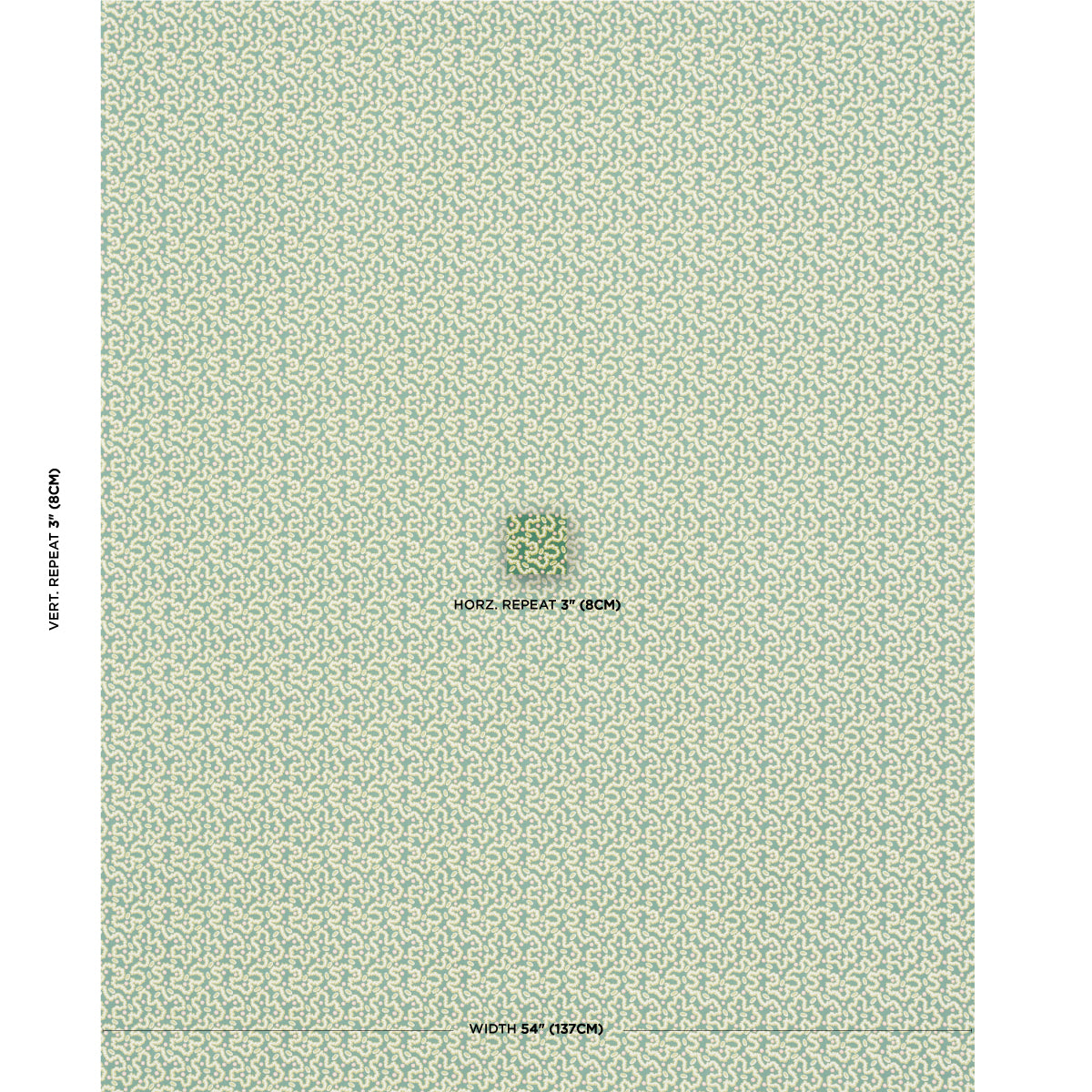 SCHUMACHER  LE MAX LEONIE VERMICELLI PRINTS PRINTS LEAF   - 181720