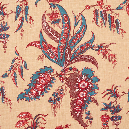 SCHUMACHER  LE MAX APOLLINE BOTANICAL PRINTS PRINTS ROUGE , BLEU   - 181730