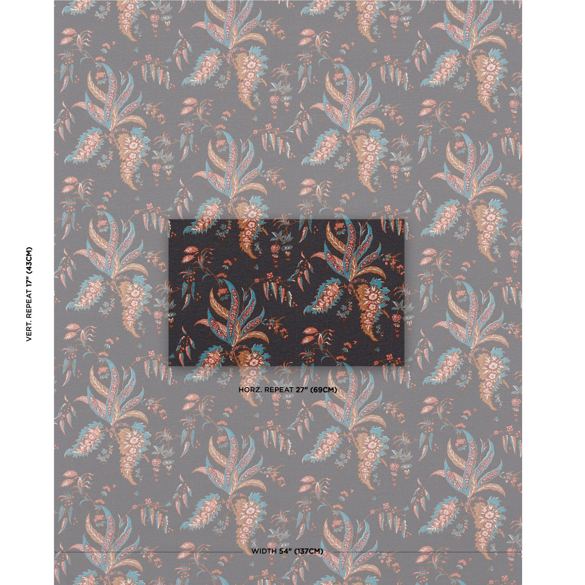 SCHUMACHER  LE MAX APOLLINE BOTANICAL PRINTS PRINTS ROUGE , NOIR   - 181732