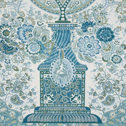 SCHUMACHER  LE MAX COLMERY PAISLEY PANEL PRINTS PRINTS PEACOCK   - 181821