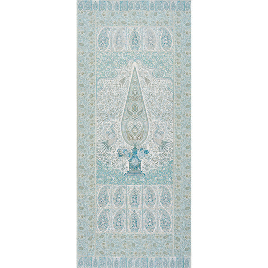 SCHUMACHER  LE MAX COLMERY PAISLEY PANEL PRINTS PRINTS PEACOCK   - 181821