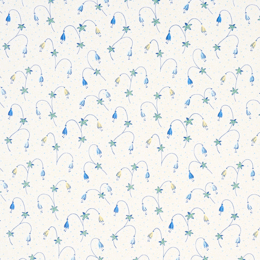 SCHUMACHER  DOMINO EFFECT LOLLY FLORAL PRINTS PRINTS BLUES   - 181931