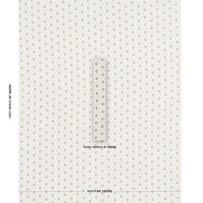 SCHUMACHER  DOMINO EFFECT LUCIE PRINTS PRINTS PINK , GREEN   - 181940