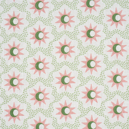 SCHUMACHER  DOMINO EFFECT LUCIE PRINTS PRINTS PINK , GREEN   - 181940