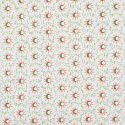 SCHUMACHER  DOMINO EFFECT LUCIE PRINTS PRINTS PINK , GREEN   - 181940