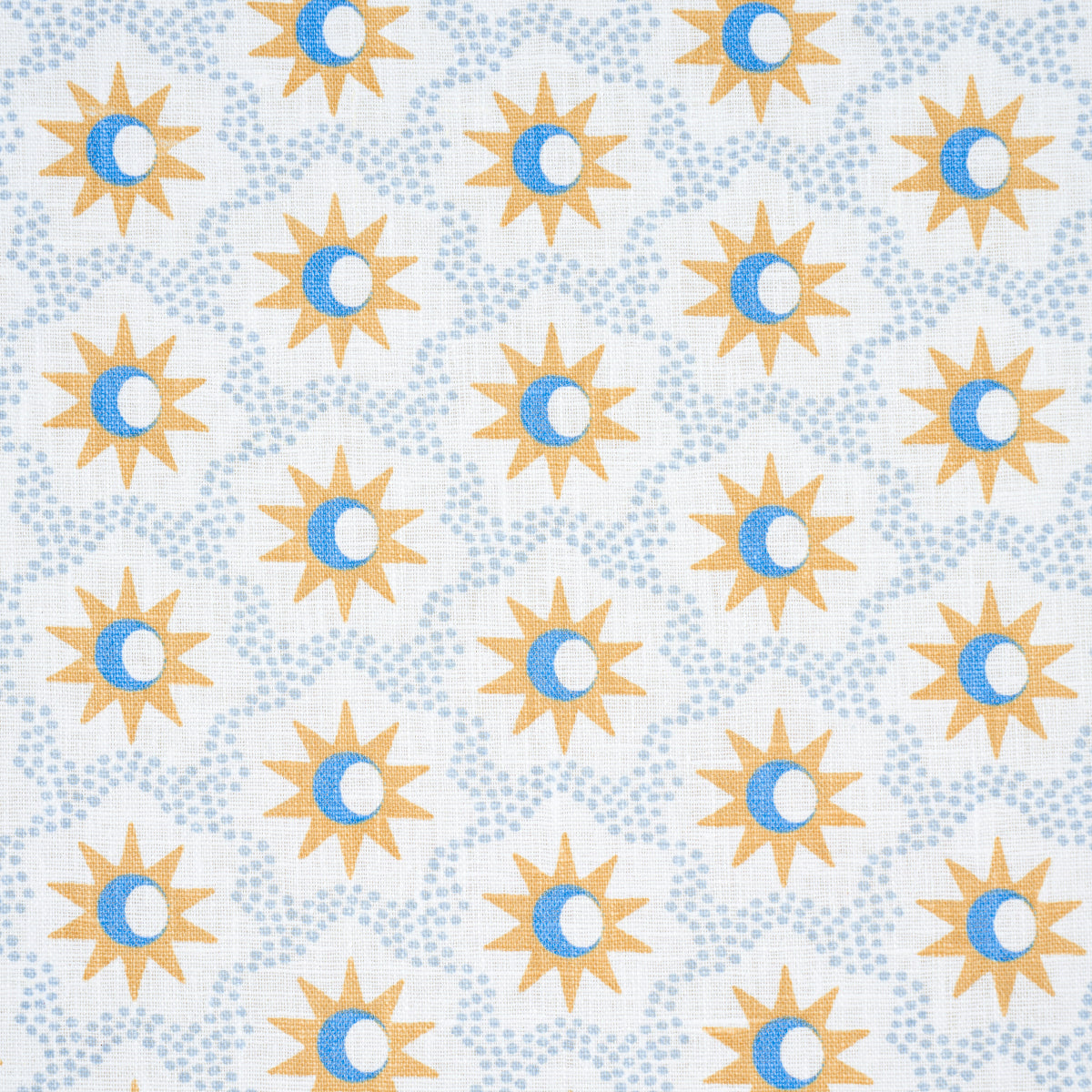 SCHUMACHER  DOMINO EFFECT LUCIE PRINTS PRINTS YELLOW , SKY   - 181941