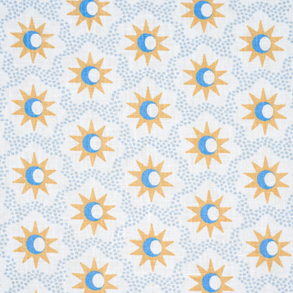 SCHUMACHER  DOMINO EFFECT LUCIE PRINTS PRINTS YELLOW , SKY   - 181941