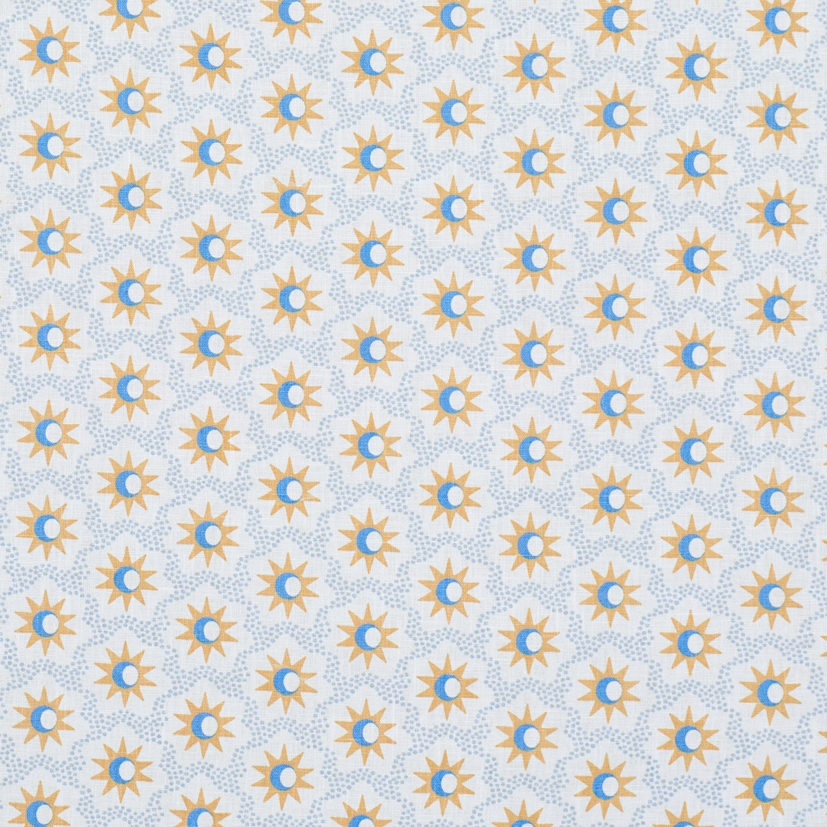 SCHUMACHER  DOMINO EFFECT LUCIE PRINTS PRINTS YELLOW , SKY   - 181941