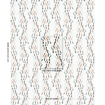 SCHUMACHER CLARE ROJAS FOR PEG NORRISS CONFETTI PRINTS PRINTS TEAL - 1 ...