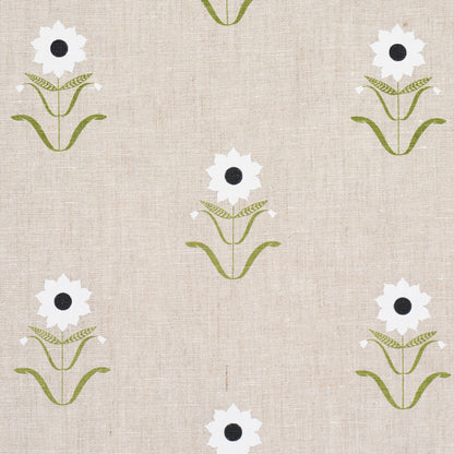 SCHUMACHER  CLARE ROJAS FOR PEG NORRISS FORGET ME NOTS PRINTS PRINTS WHITE ON LINEN   - 181981