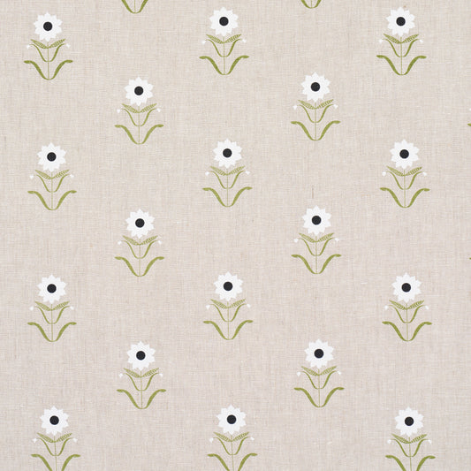 SCHUMACHER  CLARE ROJAS FOR PEG NORRISS FORGET ME NOTS PRINTS PRINTS WHITE ON LINEN   - 181981