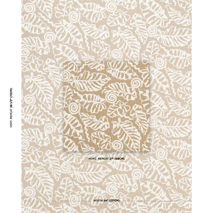 SCHUMACHER  LIVE IT UP! DEL MAR INDOOR/OUTDOOR PRINTS PRINTS WHEAT   - 181992