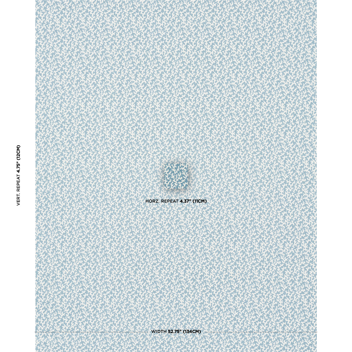 SCHUMACHER FABRIC  VEERE GRENNEY FOLLY   MARINE   - 182091