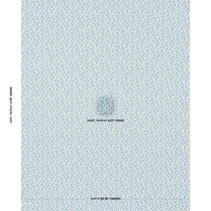 SCHUMACHER FABRIC  VEERE GRENNEY FOLLY   MARINE   - 182091