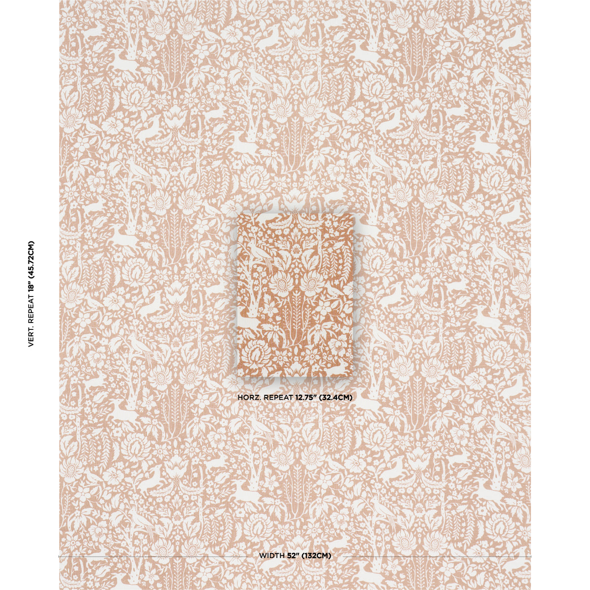 SCHUMACHER  CRAFT REVIVAL DEERFIELD PRINTS PRINTS SPICE   - 182171