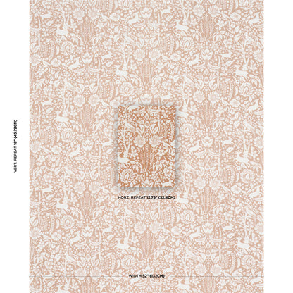 SCHUMACHER  CRAFT REVIVAL DEERFIELD PRINTS PRINTS SPICE   - 182171