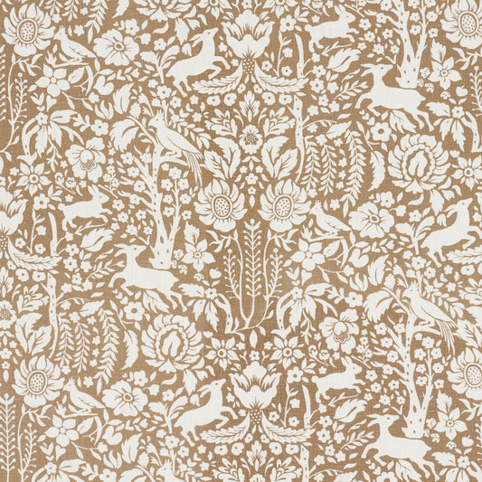 SCHUMACHER  CRAFT REVIVAL DEERFIELD PRINTS PRINTS MOCHA   - 182172