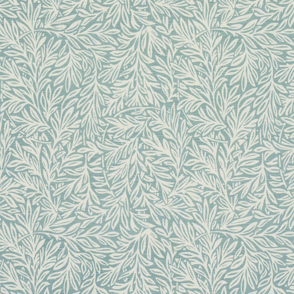 SCHUMACHER  CRAFT REVIVAL WILLOW LEAF PRINTS PRINTS AQUA   - 182180