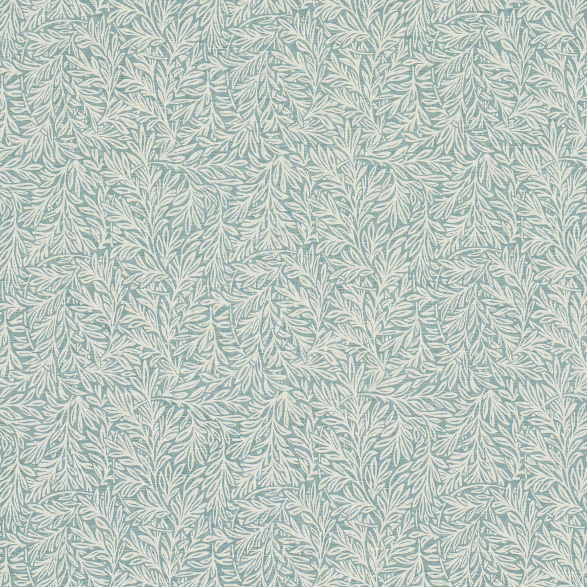 SCHUMACHER  CRAFT REVIVAL WILLOW LEAF PRINTS PRINTS AQUA   - 182180