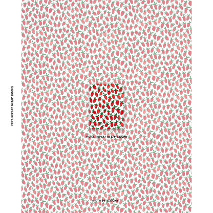 SCHUMACHER  STUDIO BON SHORTCAKE INDOOR/OUTDOOR PRINTS PRINTS RED   - 182190