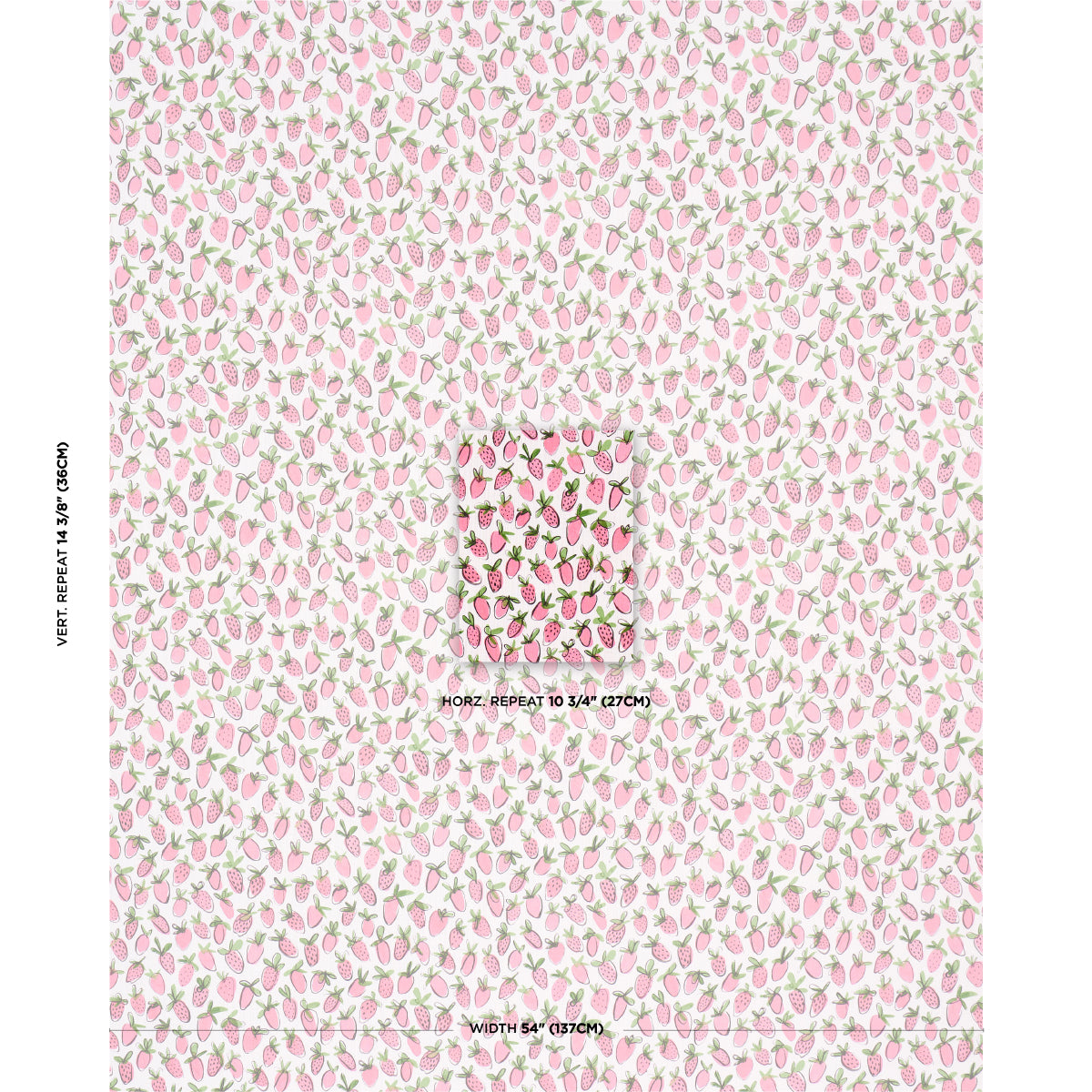 SCHUMACHER  STUDIO BON SHORTCAKE INDOOR/OUTDOOR PRINTS PRINTS PINK   - 182191