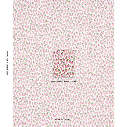 SCHUMACHER  STUDIO BON SHORTCAKE INDOOR/OUTDOOR PRINTS PRINTS PINK   - 182191