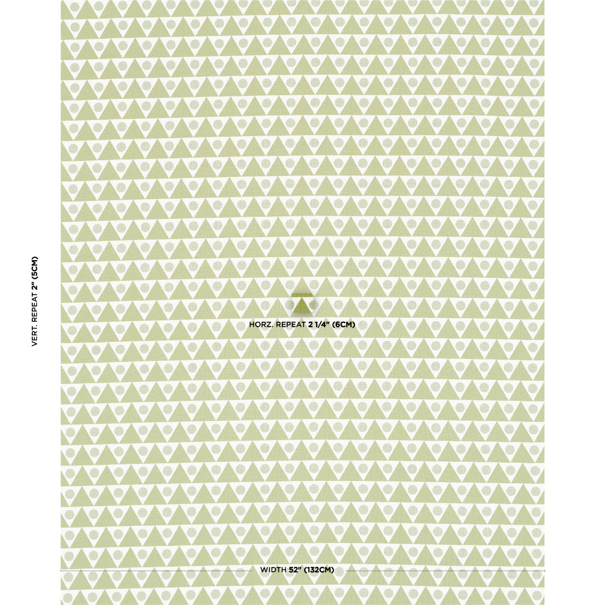 SCHUMACHER  STUDIO BON PENNANT PRINTS PRINTS GREEN   - 182221