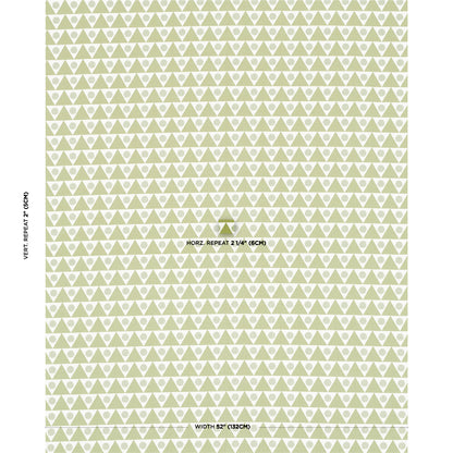 SCHUMACHER  STUDIO BON PENNANT PRINTS PRINTS GREEN   - 182221