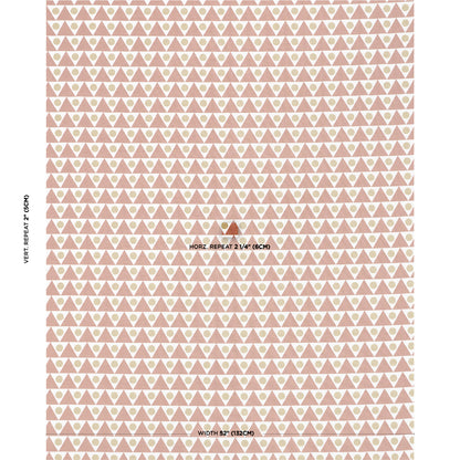 SCHUMACHER  STUDIO BON PENNANT PRINTS PRINTS TERRACOTTA   - 182222