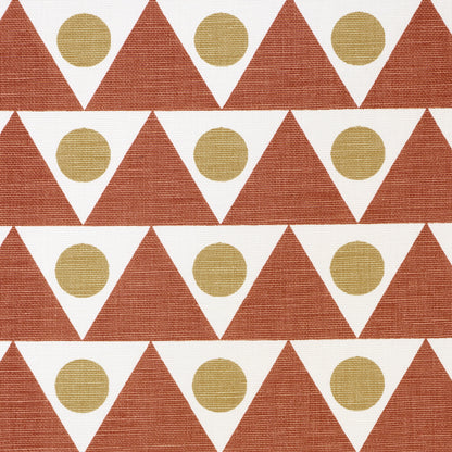 SCHUMACHER  STUDIO BON PENNANT PRINTS PRINTS TERRACOTTA   - 182222