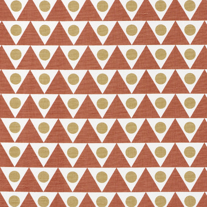 SCHUMACHER  STUDIO BON PENNANT PRINTS PRINTS TERRACOTTA   - 182222