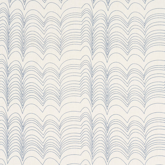 SCHUMACHER  STUDIO BON RICHTER LINEN PRINT PRINTS PRINTS BLUE   - 182231