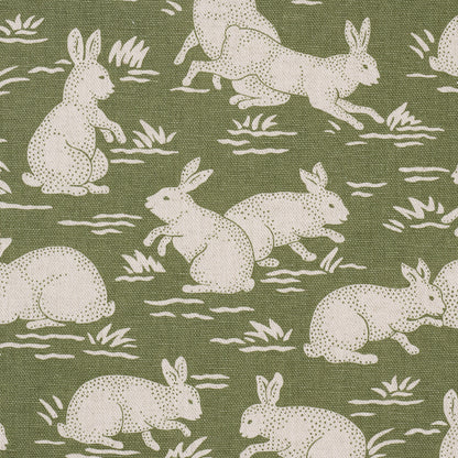 SCHUMACHER  A COUNTRY LIFE COTTONTAILS PRINTS PRINTS MOSS   - 182240