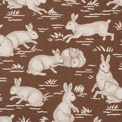 SCHUMACHER  A COUNTRY LIFE COTTONTAILS PRINTS PRINTS CHESTNUT   - 182241