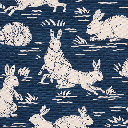 SCHUMACHER  A COUNTRY LIFE COTTONTAILS PRINTS PRINTS INDIGO   - 182242