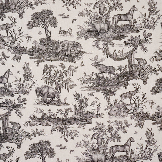 SCHUMACHER  A COUNTRY LIFE WESTERN TOILE PRINTS PRINTS CARBON   - 182270